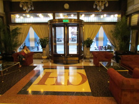 Castelar Hotel entrance