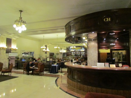 Confiteria del Hotel Castelar seen from reception